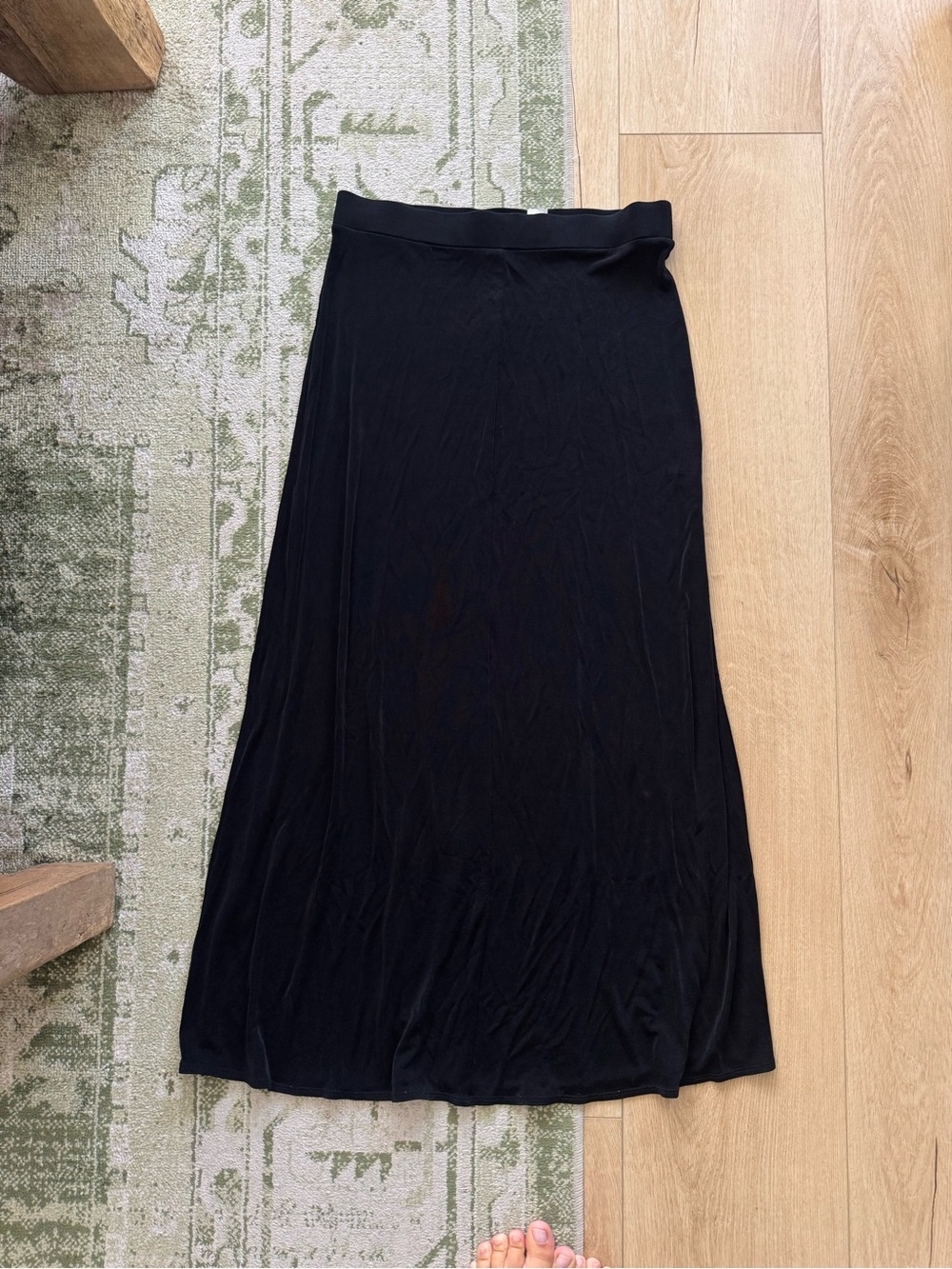 Classic Black Maxi Skirt